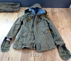 RARE Uniforme de l'Armée Soviétique Russe d'Hiver Afghanka URSS Afghanistan