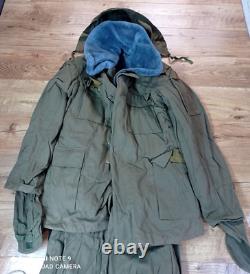 RARE Uniforme de l'Armée Soviétique Russe d'Hiver Afghanka URSS Afghanistan