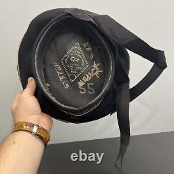 RARE VINTAGE Caspian Flotilla CHAPEAU DE MARIN RUSSE URSS UNION SOVIÉTIQUE