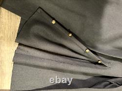 RARE VINTAGE Étoile soviétique russe de l'URSS de l'Armée rouge Manteau uniforme en laine militaire