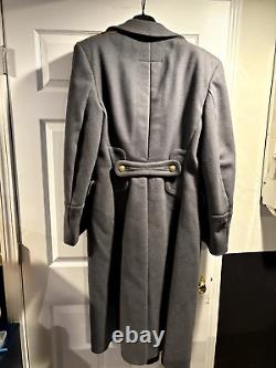RARE VINTAGE Étoile soviétique russe de l'URSS de l'Armée rouge Manteau uniforme en laine militaire