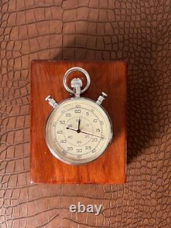 RARE chronomètre soviétique russe vintage 1/60 seconde SLAVA. URSS