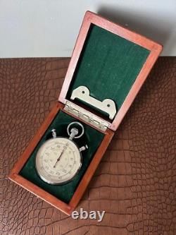 RARE chronomètre soviétique russe vintage 1/60 seconde SLAVA. URSS