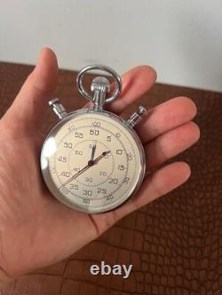 RARE chronomètre soviétique russe vintage 1/60 seconde SLAVA. URSS