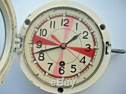 Radio Chambre Soviétique Russe Vostok Bateau / Navire Sous-marin De La Marine Cabin Clock