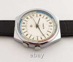 Raketa Polar 24 HEURES Montre-bracelet mécanique soviétique URSS russe #689