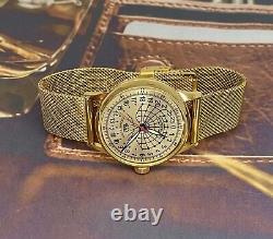 Raketa Polar Vintage URSS 24h Mécanique Montre-bracelet russe soviétique pour homme avec cadran d'ours