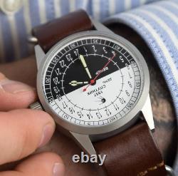 Raketa Vintage 24h Mécanique Sputnik Montre Bracelet Homme Russe Cadran Soviétique URSS Rare