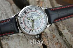 Raketa Watch 24h Shturmanskie Mécanique Russe Hommes Soviétique Nouveau Rétro Vintage