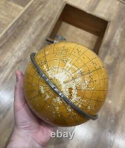 Rare Russian STAR Celestial Globe fabriqué en 1979 URSS! Soviétique