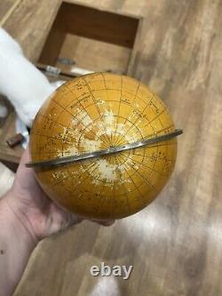 Rare Russian STAR Celestial Globe fabriqué en 1979 URSS! Soviétique