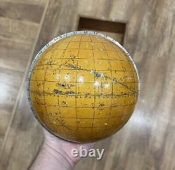 Rare Russian STAR Celestial Globe fabriqué en 1979 URSS! Soviétique