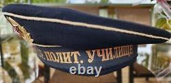 Rare casquette de marin soviétique de l'URSS vintage 1973