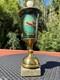 Rare Coupe Troph&eacute;e Sportive Comm&eacute;morative Vintage Russe Sovi&eacute;tique Urss Des Ann&eacute;es 1950-60