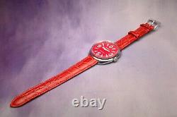 Red Raketa Big Zero Russie Soviet Urss Classique Mécanique Watch 2609 Excellent