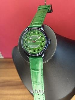 Regarder Raketa 24h Automatique Poignet Cadran Vert Polaire Homme Russe Soviétique URSS Rare
