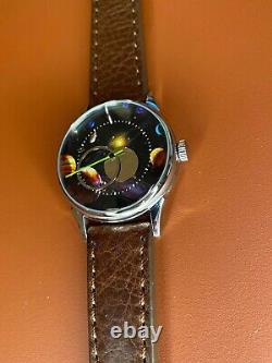 Regarder Raketa Lune & Soleil Mécanique Soviétique URSS Russe Planètes Copernic Vintage