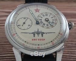 Regulateur Molniya Aviation Force De L'urss Vintage Soviétique Militaire Russe Montre