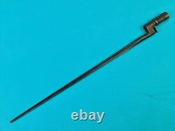 Réplique vintage soviétique russe de l'URSS de la Seconde Guerre mondiale, sabre de cavalerie Shashka avec fourreau baïonnette