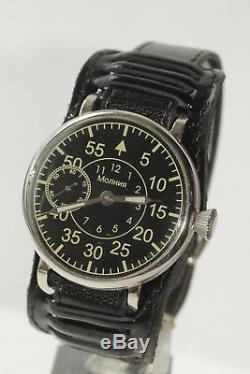 Russe Soviétique Montre-bracelet Vintage Style Militaire Mécanique / Serviced
