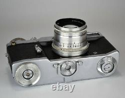 Russe Urss Leningrad Rangefinder Camera + Jupiter-8 Lentille, F2/50mm (3)