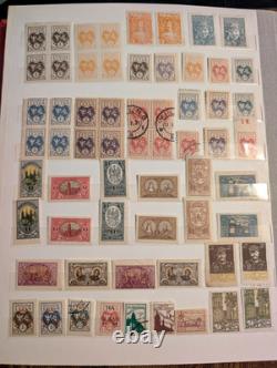 Russie URSS Ukraine Pays baltes + Collection de timbres des républiques 1200+ surcharges neuves