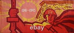 Russie Ukrainian Soviétique Peinture À L'huile Réalisme Propaganda Red Army Poster Homme Big
