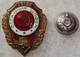 Russie Russe Union Sovi&eacute;tique Urss Cccp Ordre M&eacute;daille Insigne Excellent Conducteur
