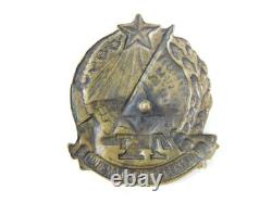 Russie soviétique russe URSS avant la Seconde Guerre mondiale 10 ans de la Révolution d’Octobre, badge médaille ordre