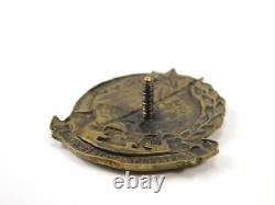 Russie soviétique russe URSS avant la Seconde Guerre mondiale 10 ans de la Révolution d’Octobre, badge médaille ordre