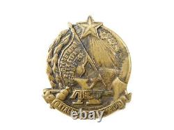 Russie soviétique russe URSS pré-guerre 10 ans de la Révolution d'Octobre Badge Médaille Ordre