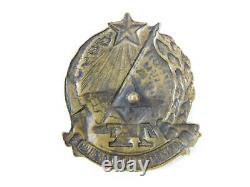 Russie soviétique russe URSS pré-guerre 10 ans de la Révolution d'Octobre Badge Médaille Ordre