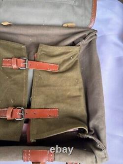 Sac à dos de type précoce de la Seconde Guerre mondiale pour équipement d'assaut sur le terrain Armée rouge Russie URSS