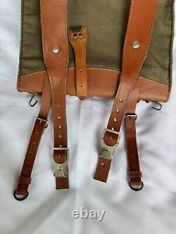 Sac à dos de type précoce de la Seconde Guerre mondiale pour équipement d'assaut sur le terrain Armée rouge Russie URSS