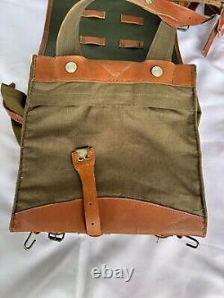 Sac à dos de type précoce de la Seconde Guerre mondiale pour équipement d'assaut sur le terrain Armée rouge Russie URSS