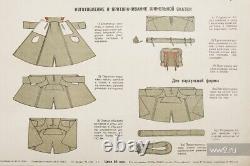 Sac à dos de type précoce de la Seconde Guerre mondiale pour équipement d'assaut sur le terrain Armée rouge Russie URSS