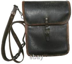 Sac de champ NCO de l'Armée rouge soviétique Russe de la Seconde Guerre mondiale. Cuir synthétique. 1941