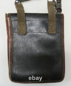Sac de champ NCO de l'Armée rouge soviétique Russe de la Seconde Guerre mondiale. Cuir synthétique. 1941