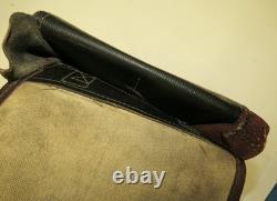 Sac de champ NCO de l'Armée rouge soviétique Russe de la Seconde Guerre mondiale. Cuir synthétique. 1941