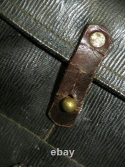 Sac de champ NCO de l'Armée rouge soviétique Russe de la Seconde Guerre mondiale. Cuir synthétique. 1941