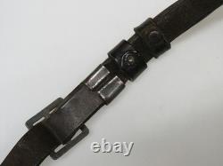 Sac de champ NCO de l'Armée rouge soviétique Russe de la Seconde Guerre mondiale. Cuir synthétique. 1941