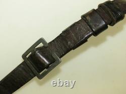 Sac de champ NCO de l'Armée rouge soviétique Russe de la Seconde Guerre mondiale. Cuir synthétique. 1941