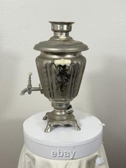 Samovar électrique soviétique de 1975, urne à thé russe 16 URSS avec cordon et livret vintage