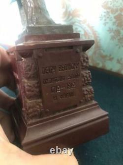 Sculpture Soviétique Russe Bronze Figurine Statue Peter Le Grand Tsar Urss
