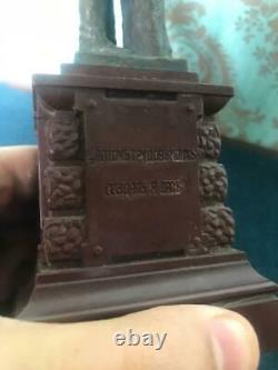 Sculpture Soviétique Russe Bronze Figurine Statue Peter Le Grand Tsar Urss
