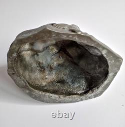 Sculpture en métal vintage soviétique Ussr russe - La tristesse de la mère - Evgeny Vuchetich