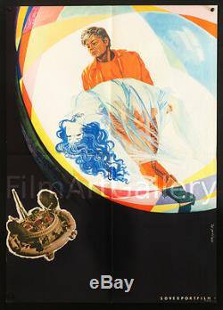 Solaris 1972 Orig! Affiche Russe De L'urss Andrei Tarkovski Tarkovsky Filmartgallery