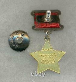 Soviet Russian Wwii Hero Of Soviet Union Star Medal #6467