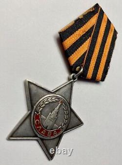 Soviet Russie Urss A Étudié L'ordre De Gloire 3ème Classe