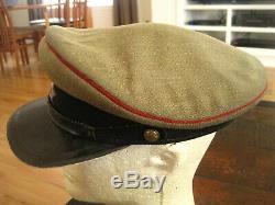 Soviétique De Russie Ww2 Officiers D'origine Artillerie Visor Hat